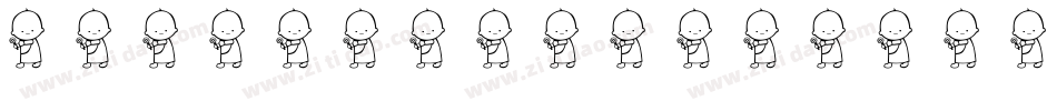 little people字体转换